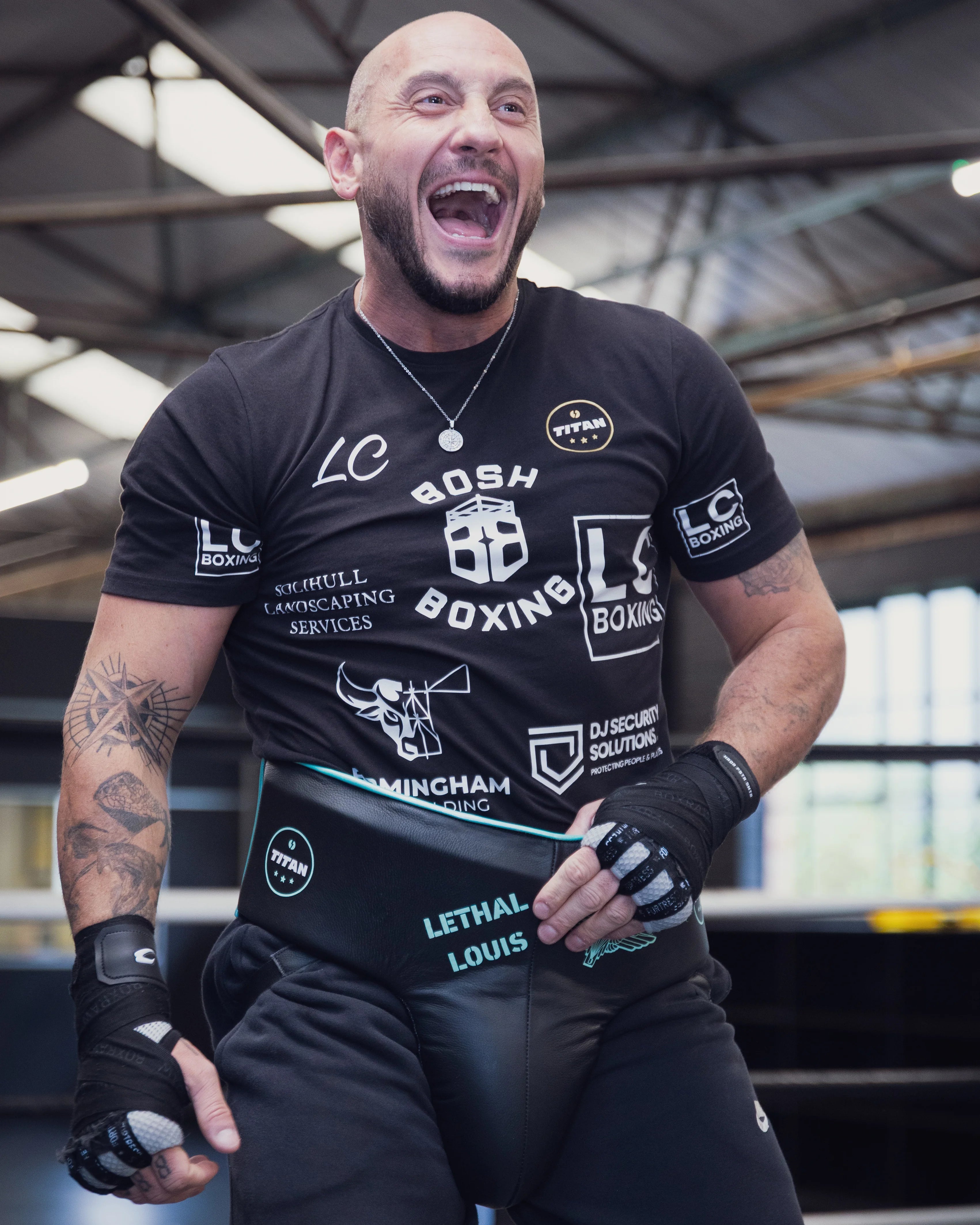 TITAN TRAINING T - MIDNIGHT BLACK