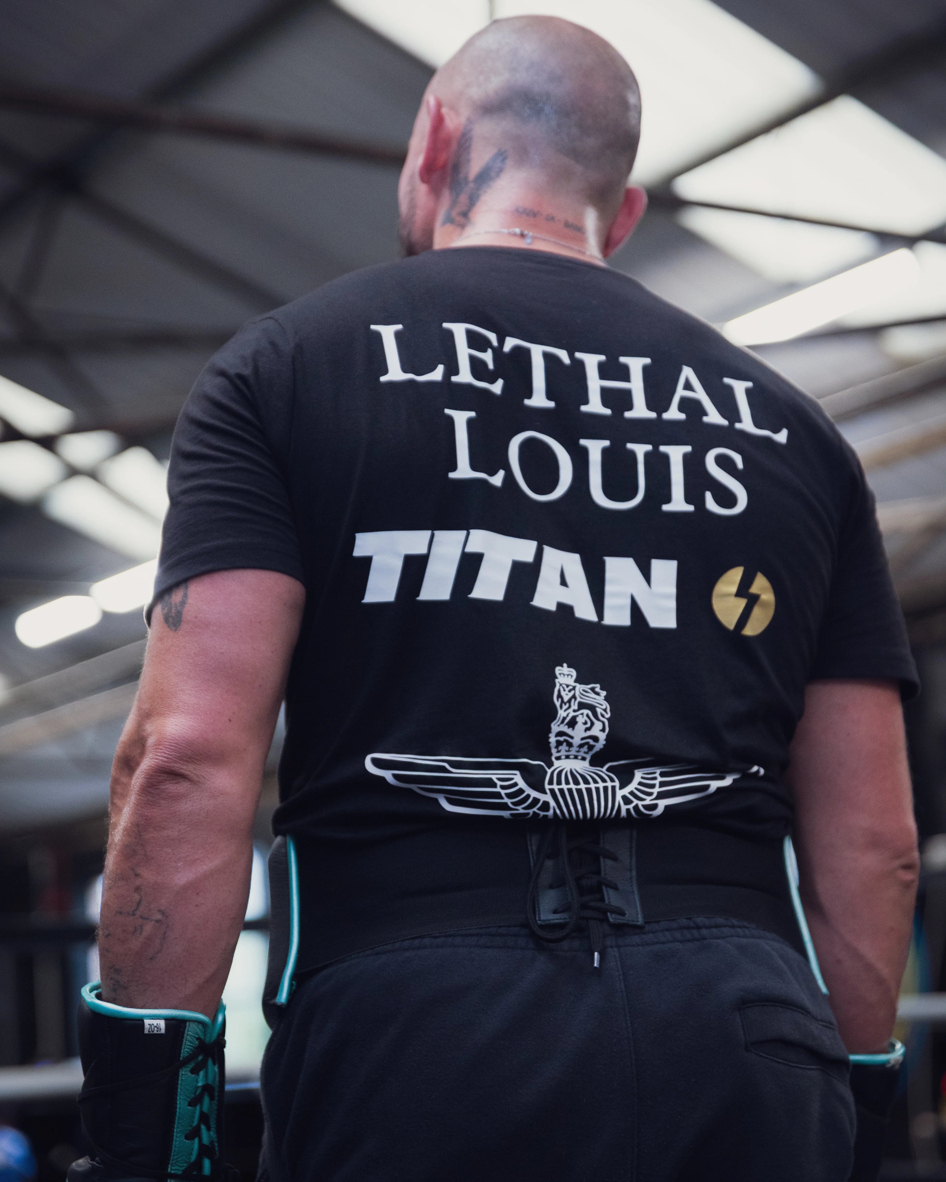 TITAN TRAINING T - MIDNIGHT BLACK