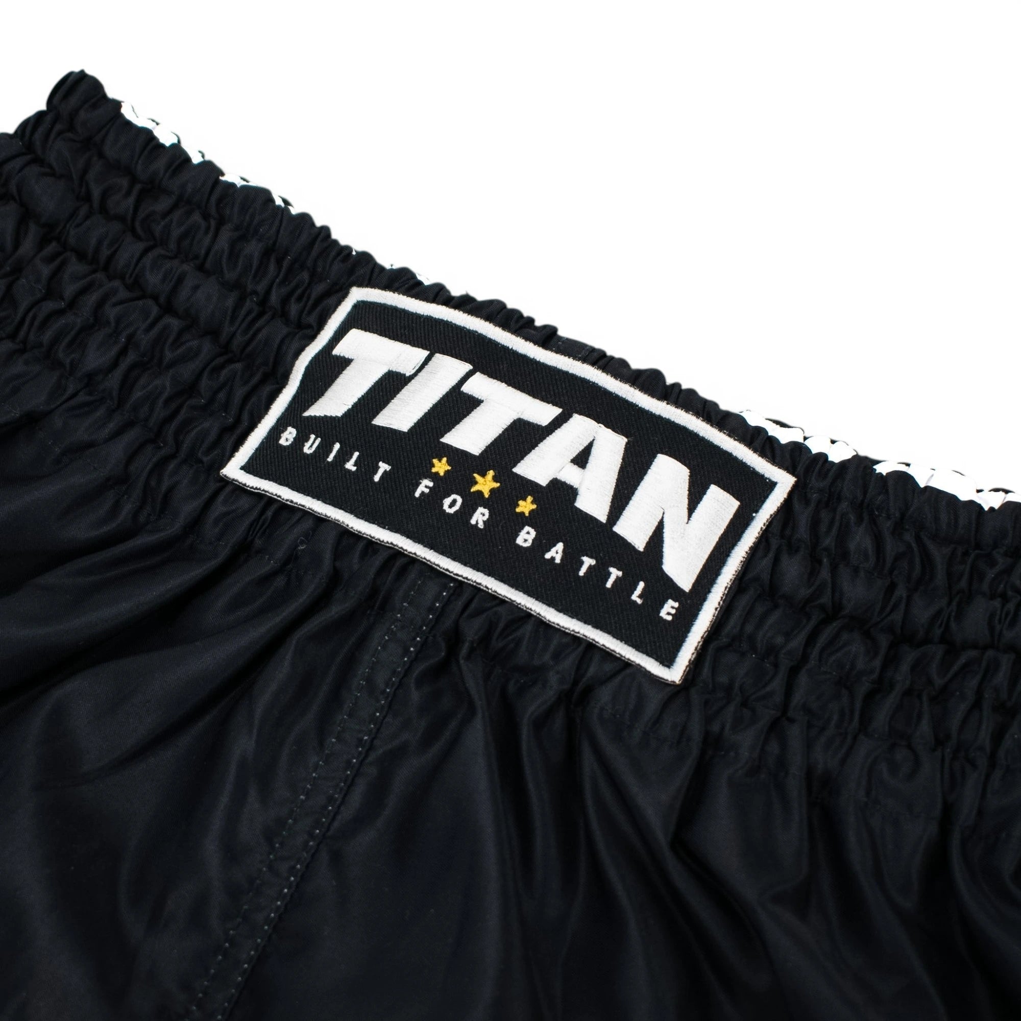 TITAN MUAY THAI SHORTS - MIDNIGHT BLACK