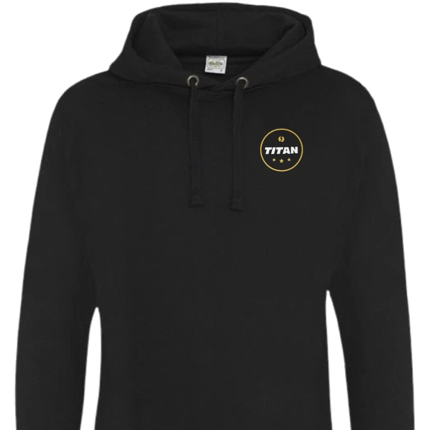 TITAN TRAINING HOODY - MIDNIGHT BLACK