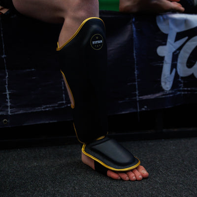 HYPERION 2.0 SHIN GUARDS MIDNIGHT BLACK