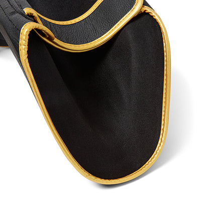 Custom Hyperion 2.0 Shin Guards Midnight Black