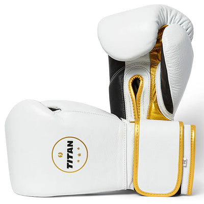 Velocity 3.0 Velcro Boxing Gloves – Polar White