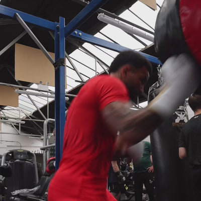 10oz HORSE HAIR FIGHT GLOVES POLAR WHITE